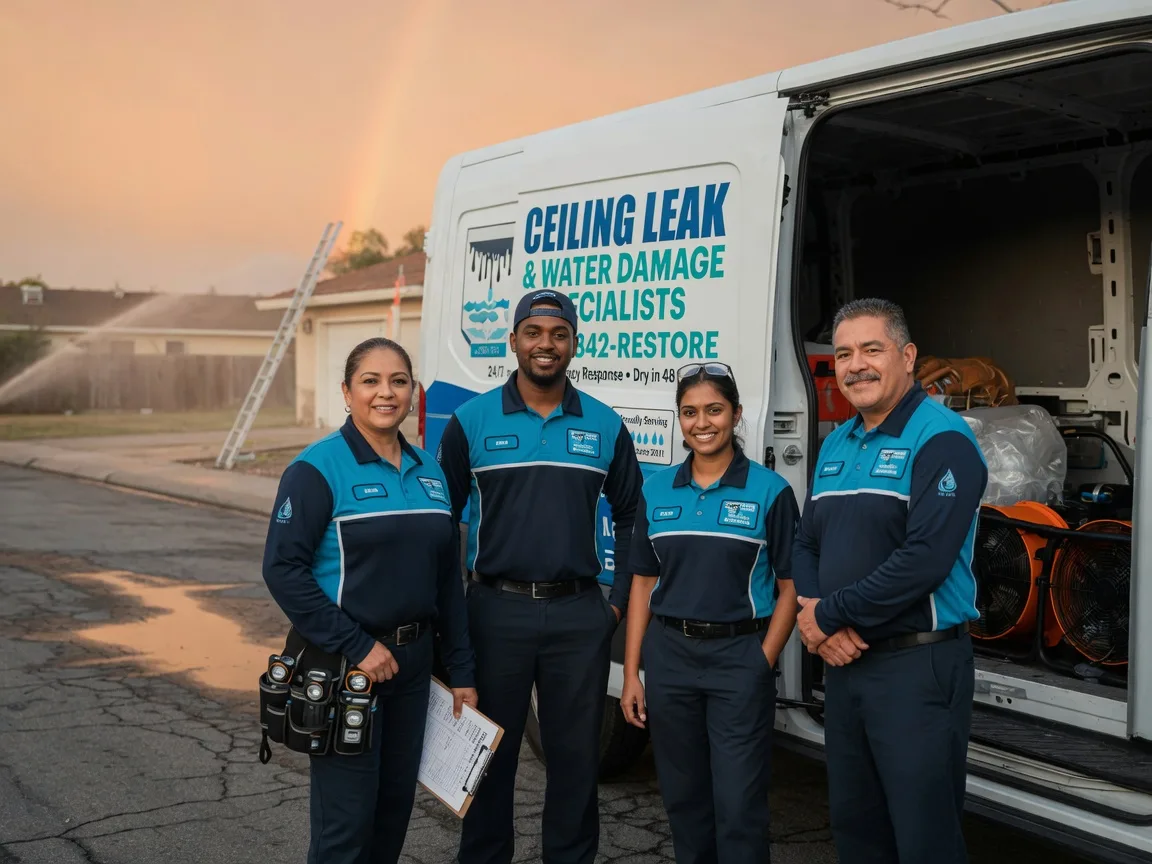 Ceiling Leak Cleanup company in Norton, TX